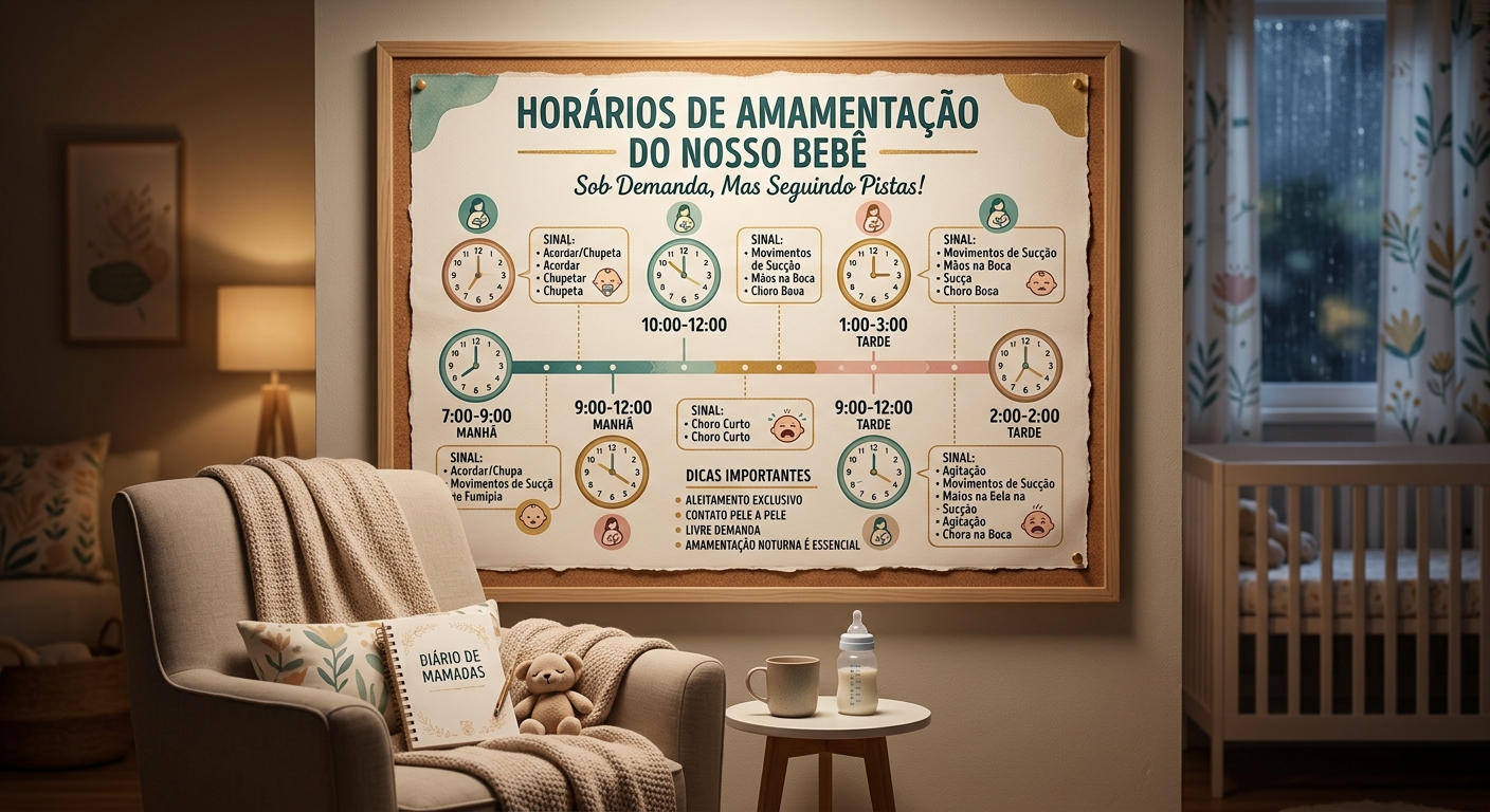 Quantas vezes o recém-nascido deve mamar? Guia completo