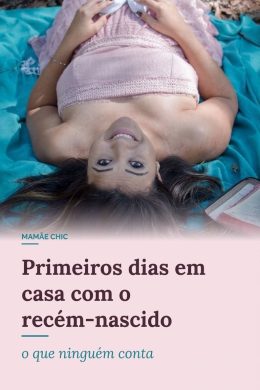 primeiros dias com recém nascido