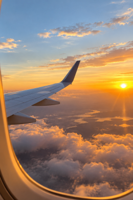 Viagem de avião com bebê
